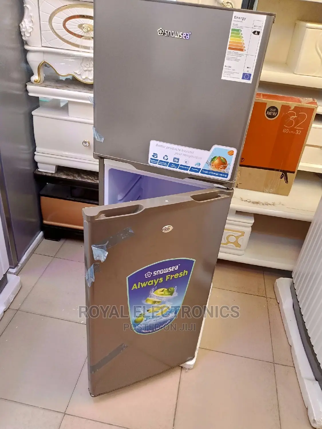 Newly Released Snowsea(Bcd-198) Double Door Refrigerator