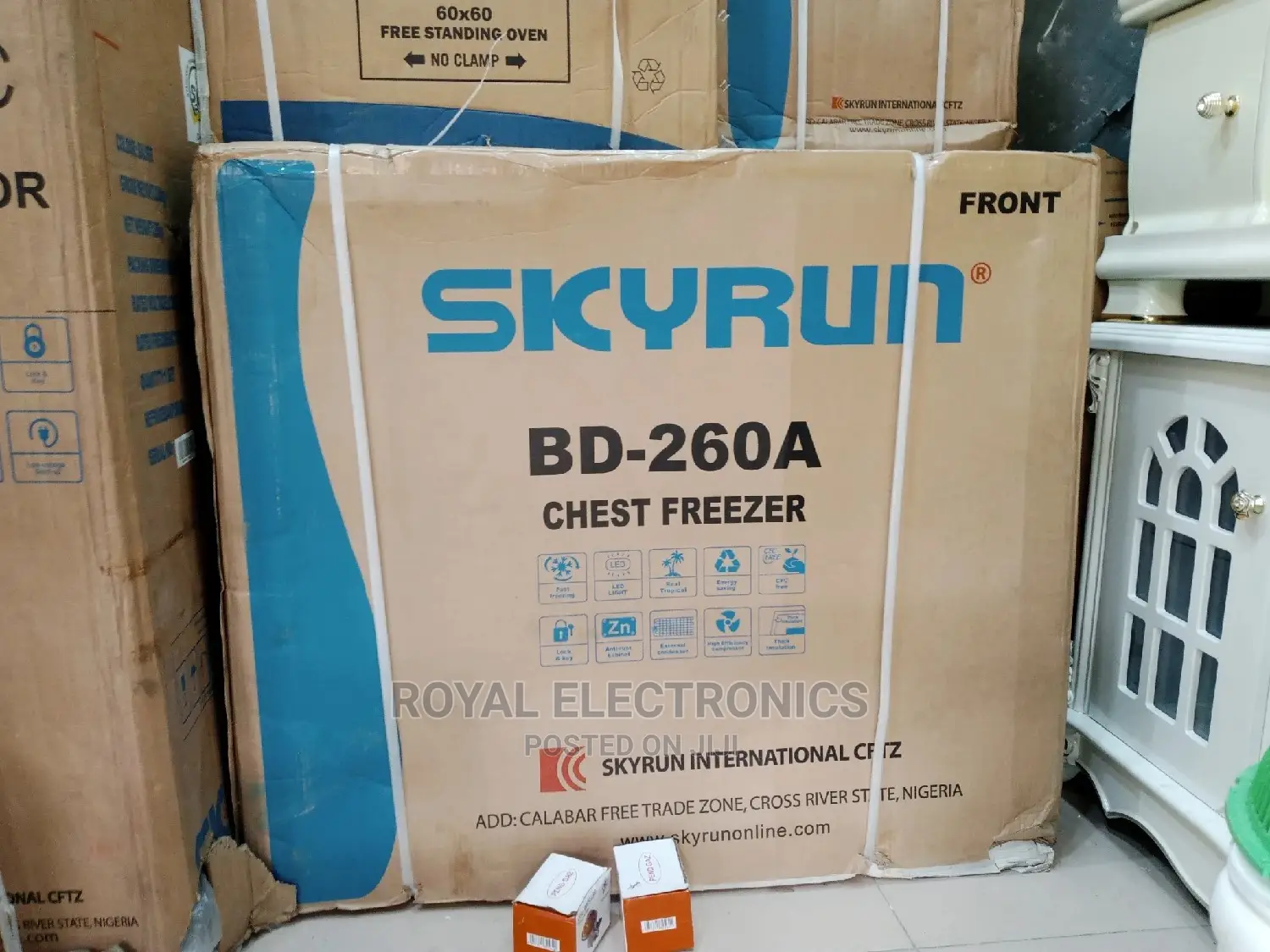 High-Efficiency Skyrun 260 Litres Chest Freezer | BD-260A