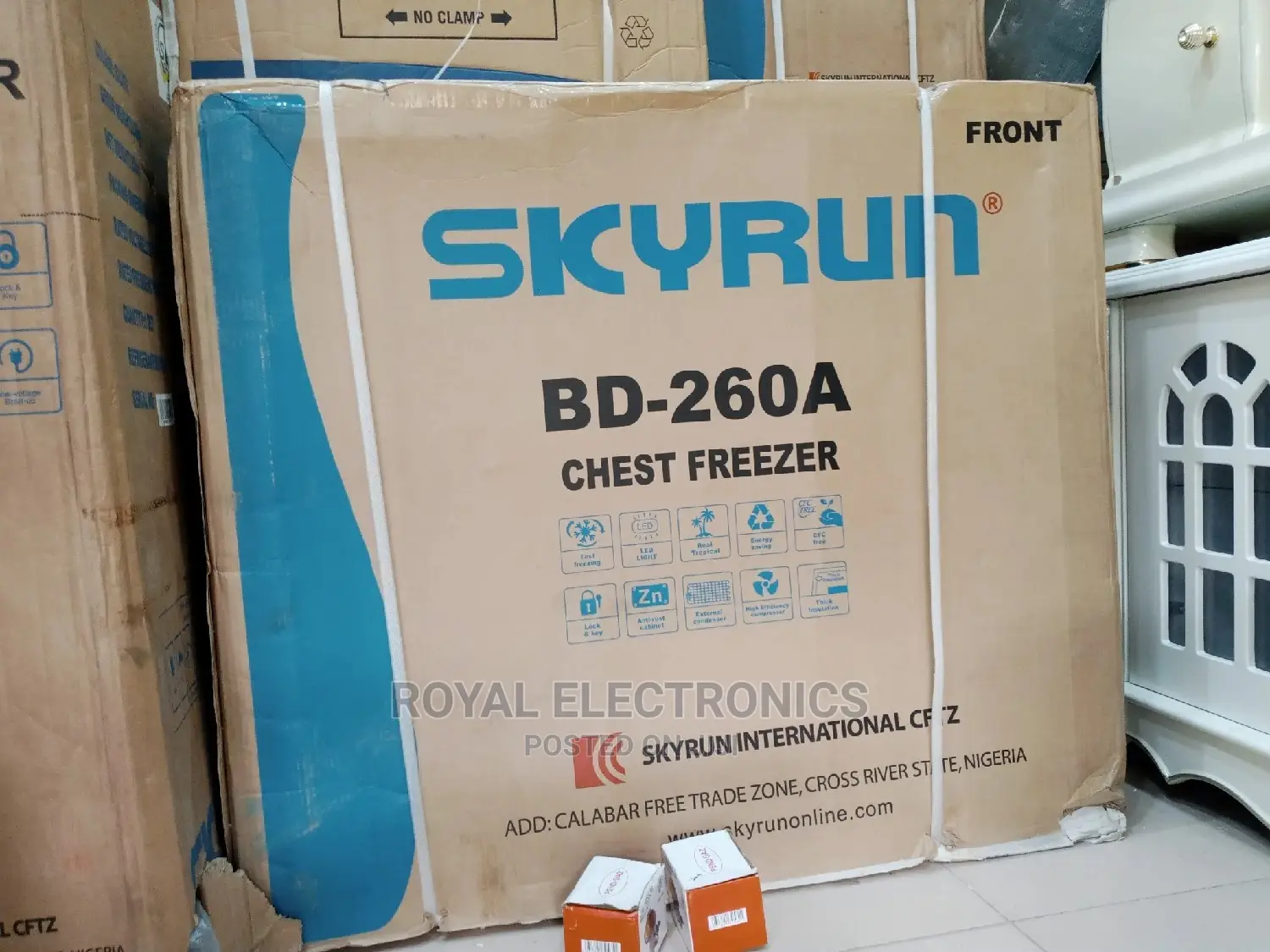 High-Efficiency Skyrun 260 Litres Chest Freezer | BD-260A
