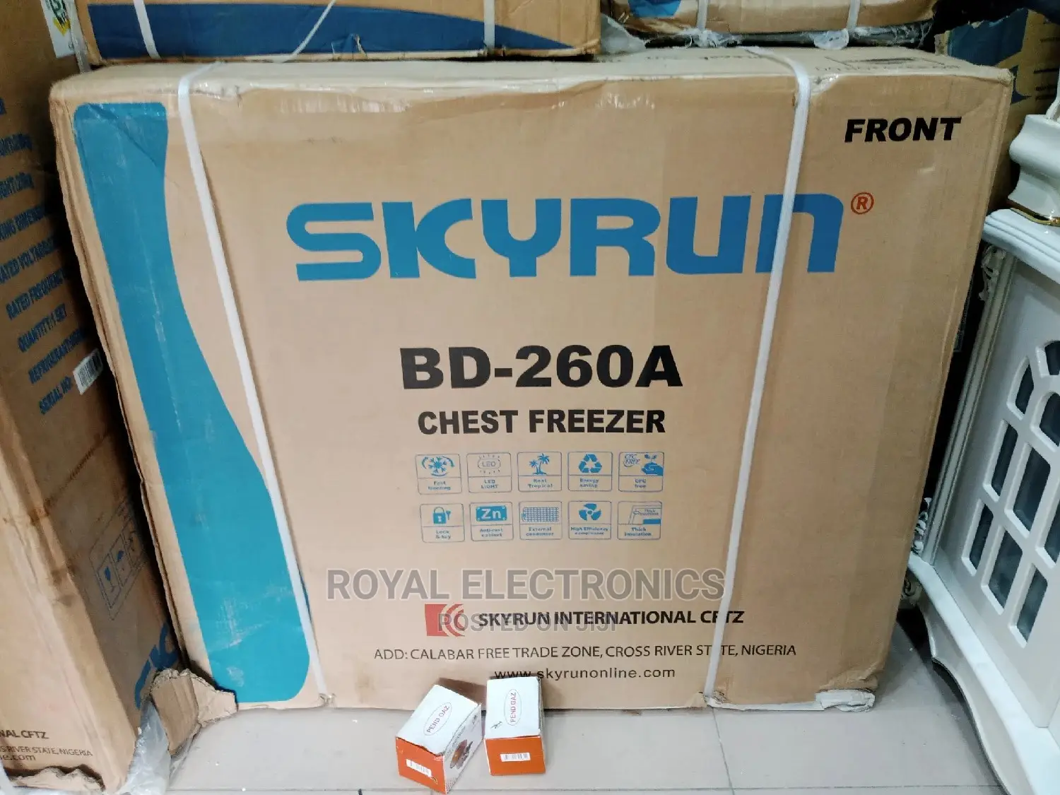 Unique Quality Skyrun 260 Litres Chest Freezer | BD-260A