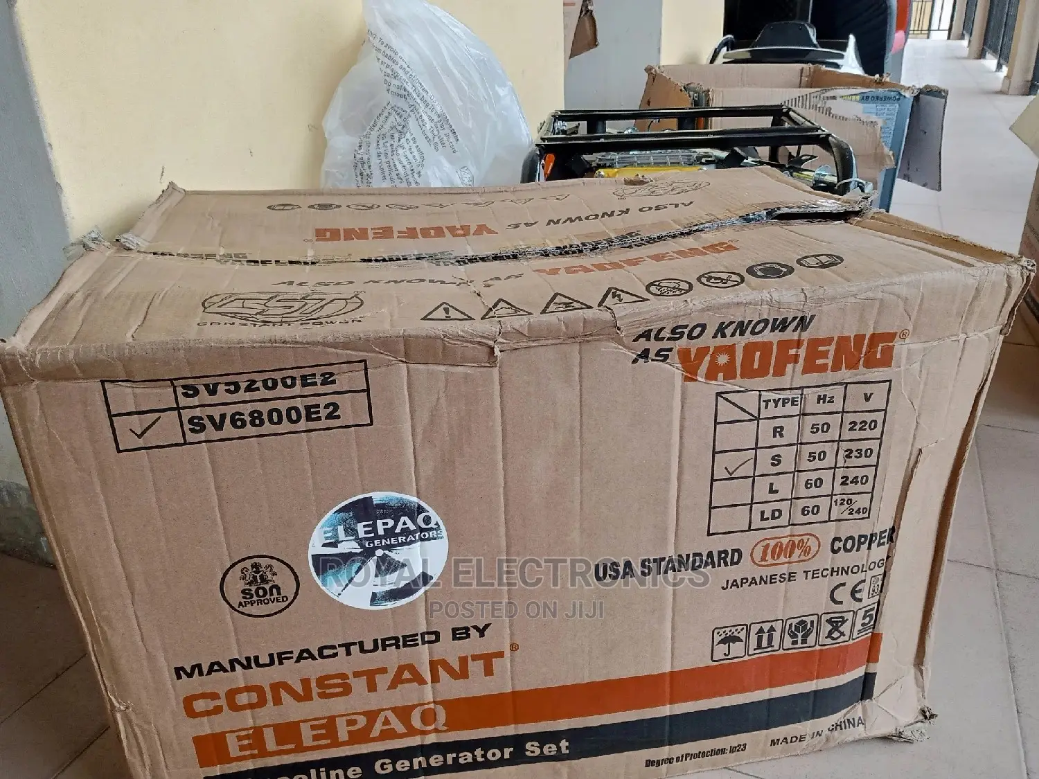 Very New Elepaq Constant Yaofeng Manual Generator