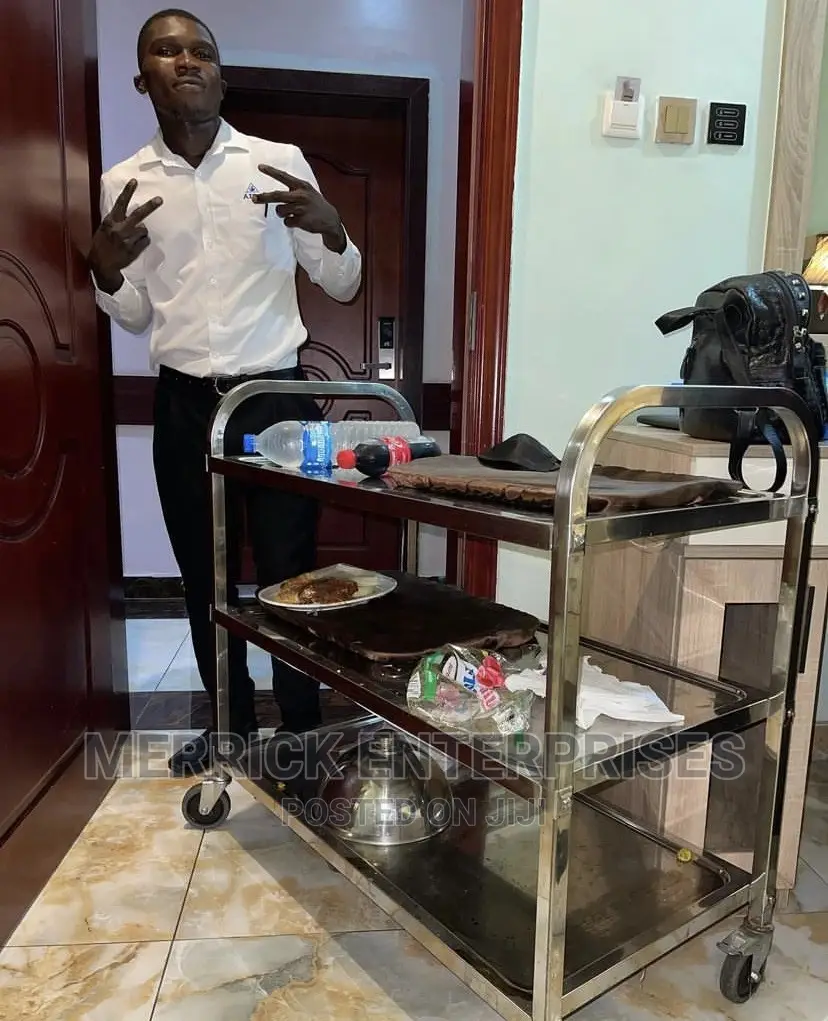 Stainless Steel Dining Cart
