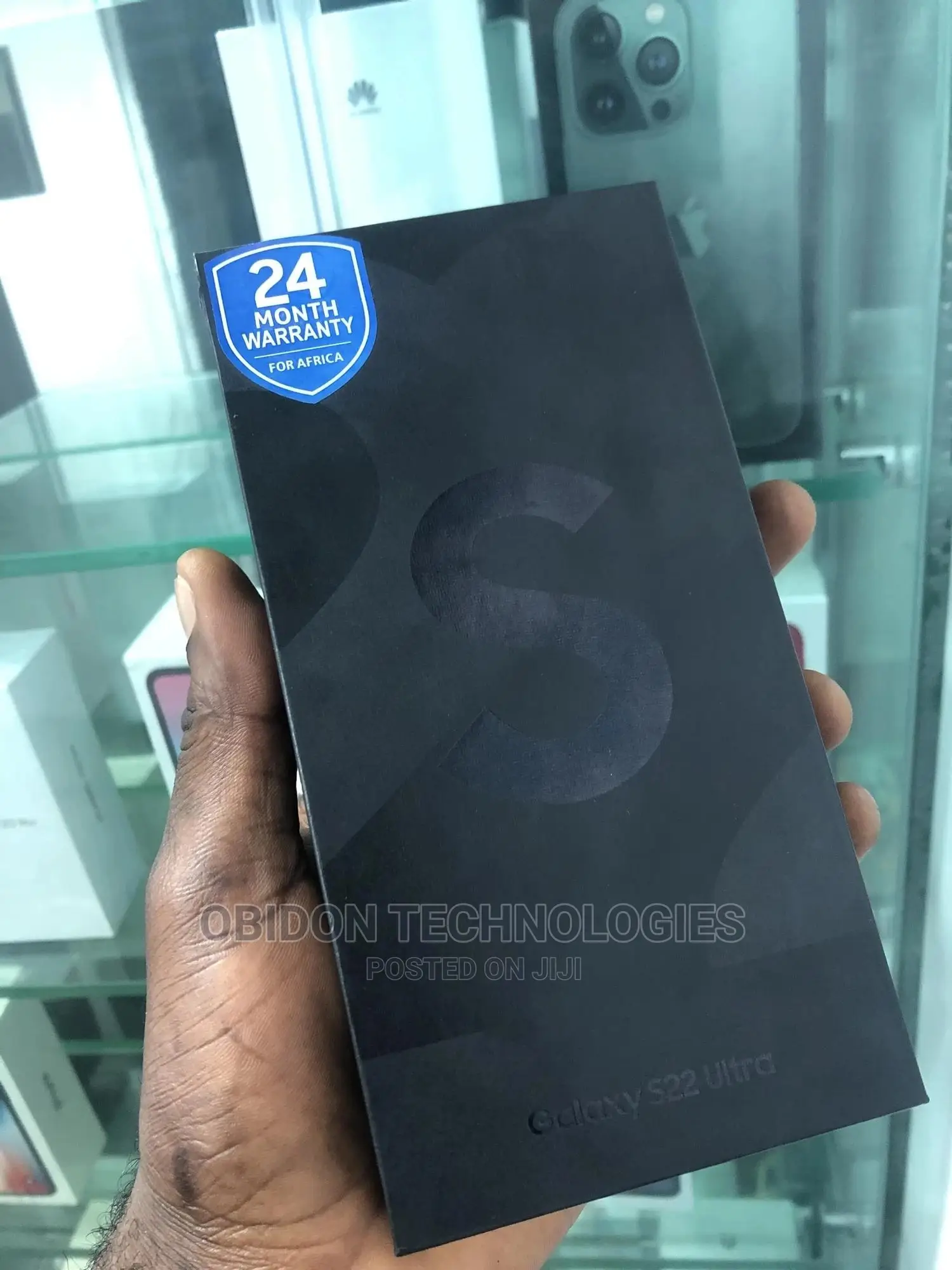 New Samsung Galaxy S22 Ultra 5G 256 GB Black
