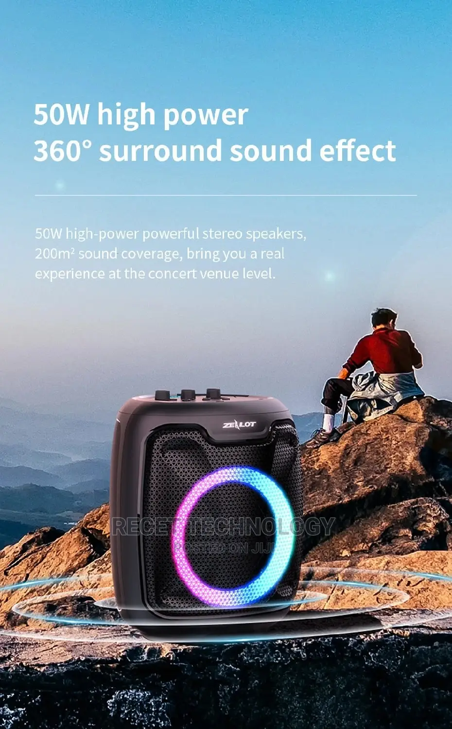 Zealot P8 Bluetooth Speaker