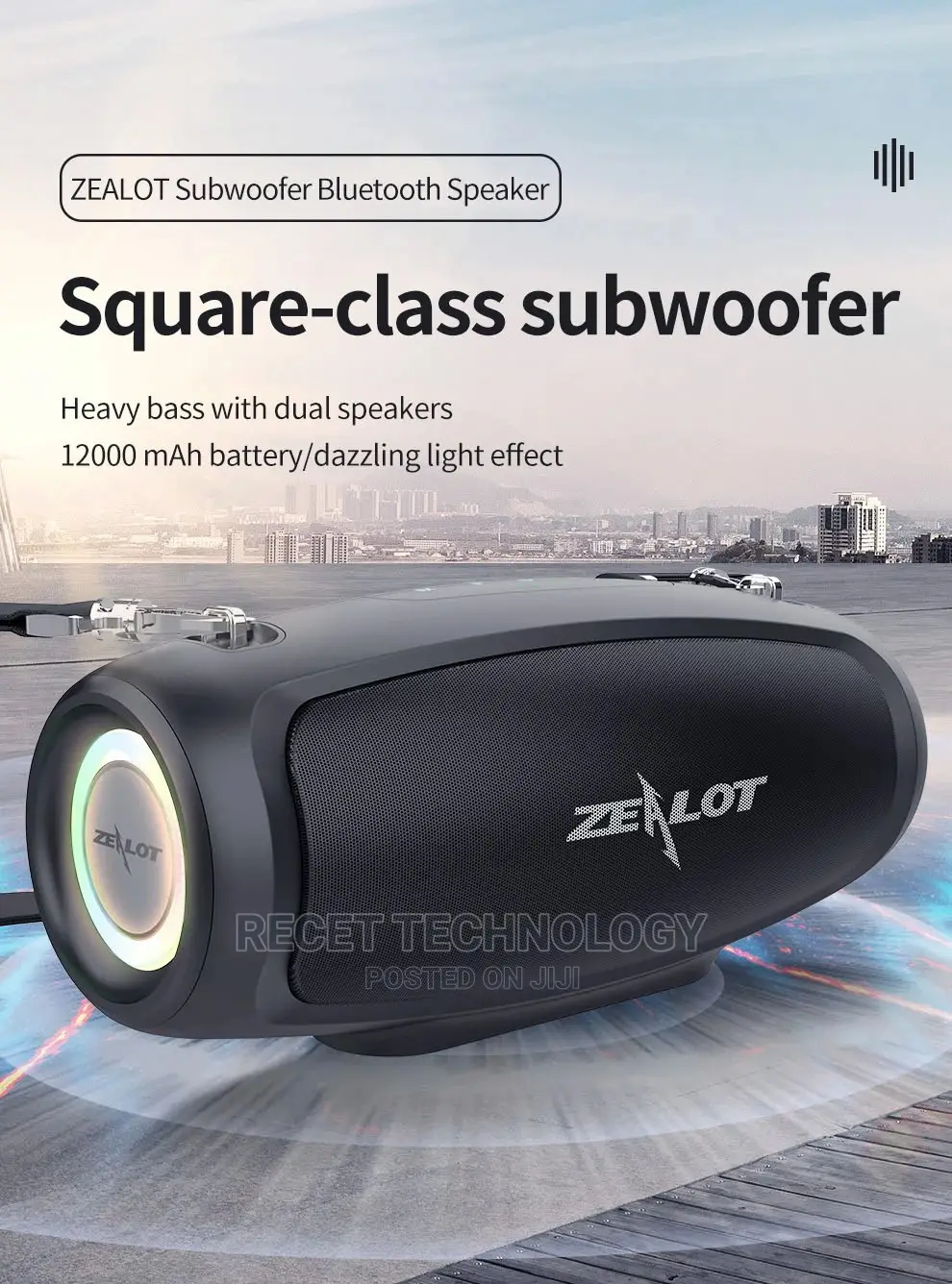 Zealot S37L Bluetooth Speaker