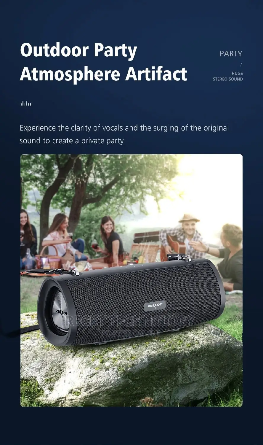 Zealot S39 Loud Subwoofer Speaker