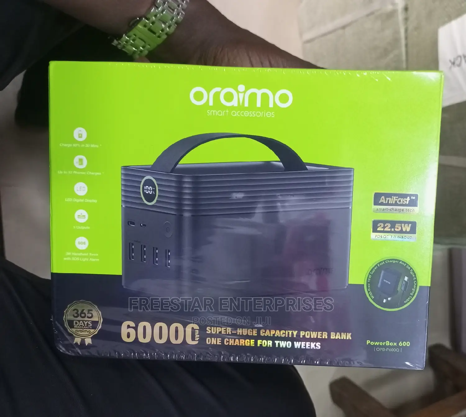 Oraimo 60000mah Power Bank. Oraimo 60000 Mah Power Bank.