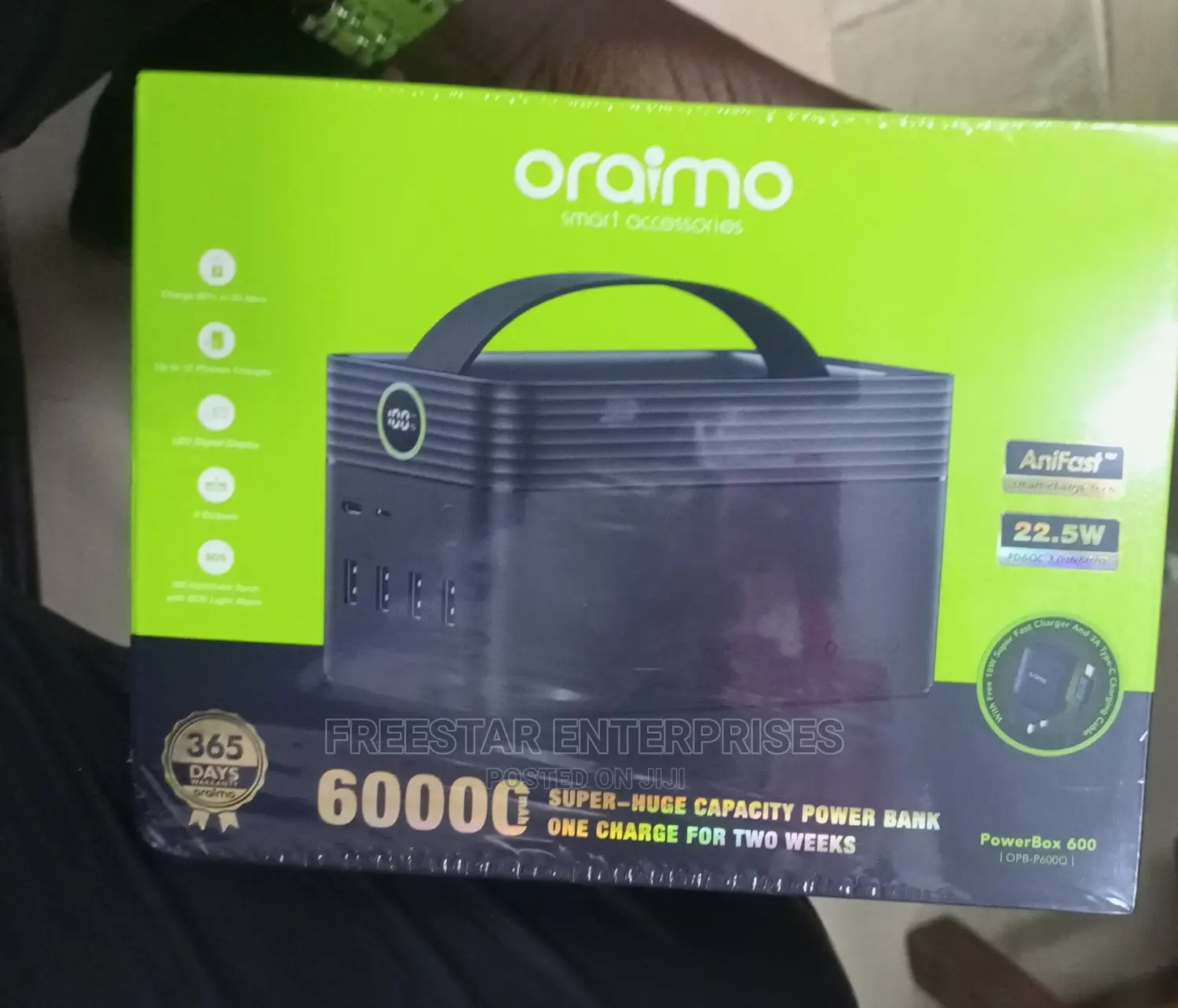 Oraimo 60000mah Power Bank. Oraimo 60000 Mah Power Bank.