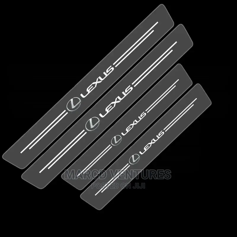 Universal Carbon Fiber Doorstep Protective Stickers.