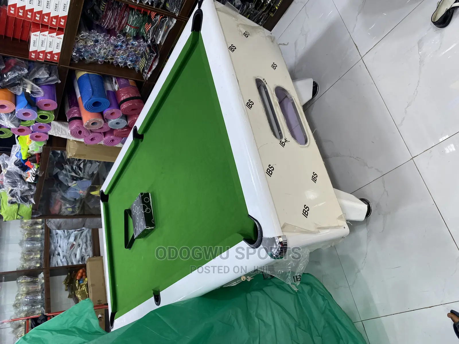White Snooker Board With Marble Top
