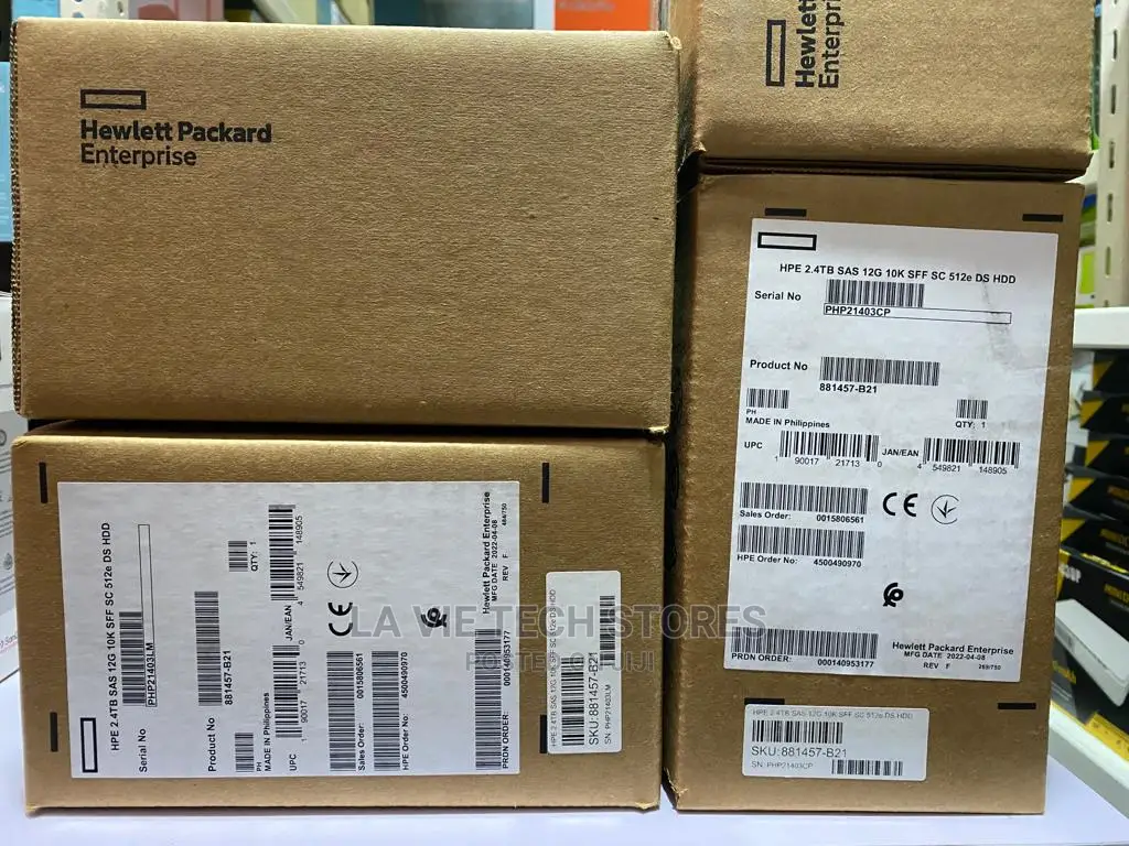 Hpe 2.4tb Sas 12g Mission Critical SFF Sc HDD