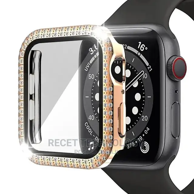 Crystal Protective Case Glass 4 Apple Watch 45mm 49mm Cover