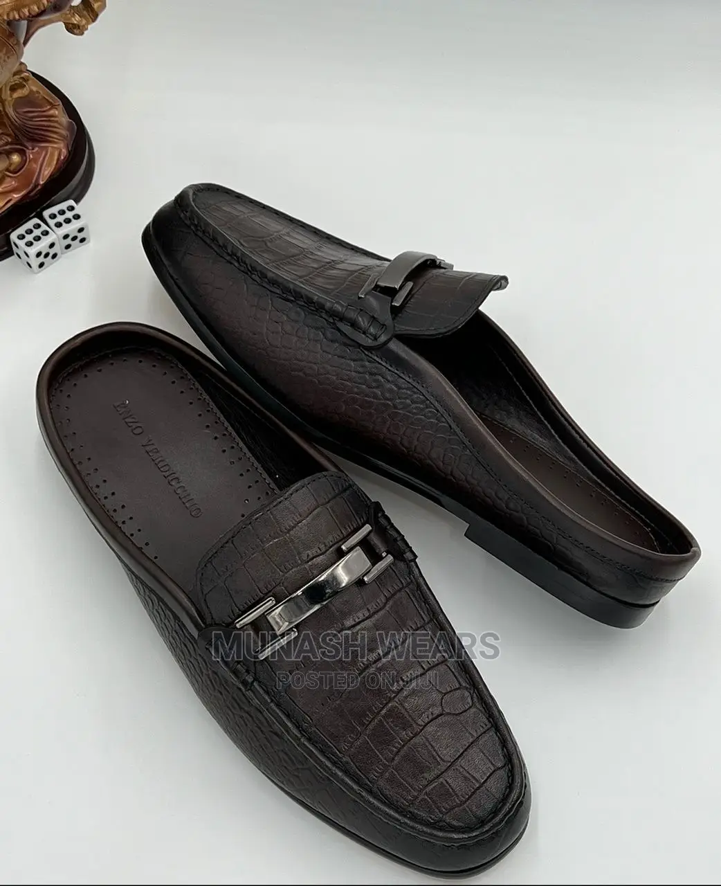 Italian Enzo Half Shoe