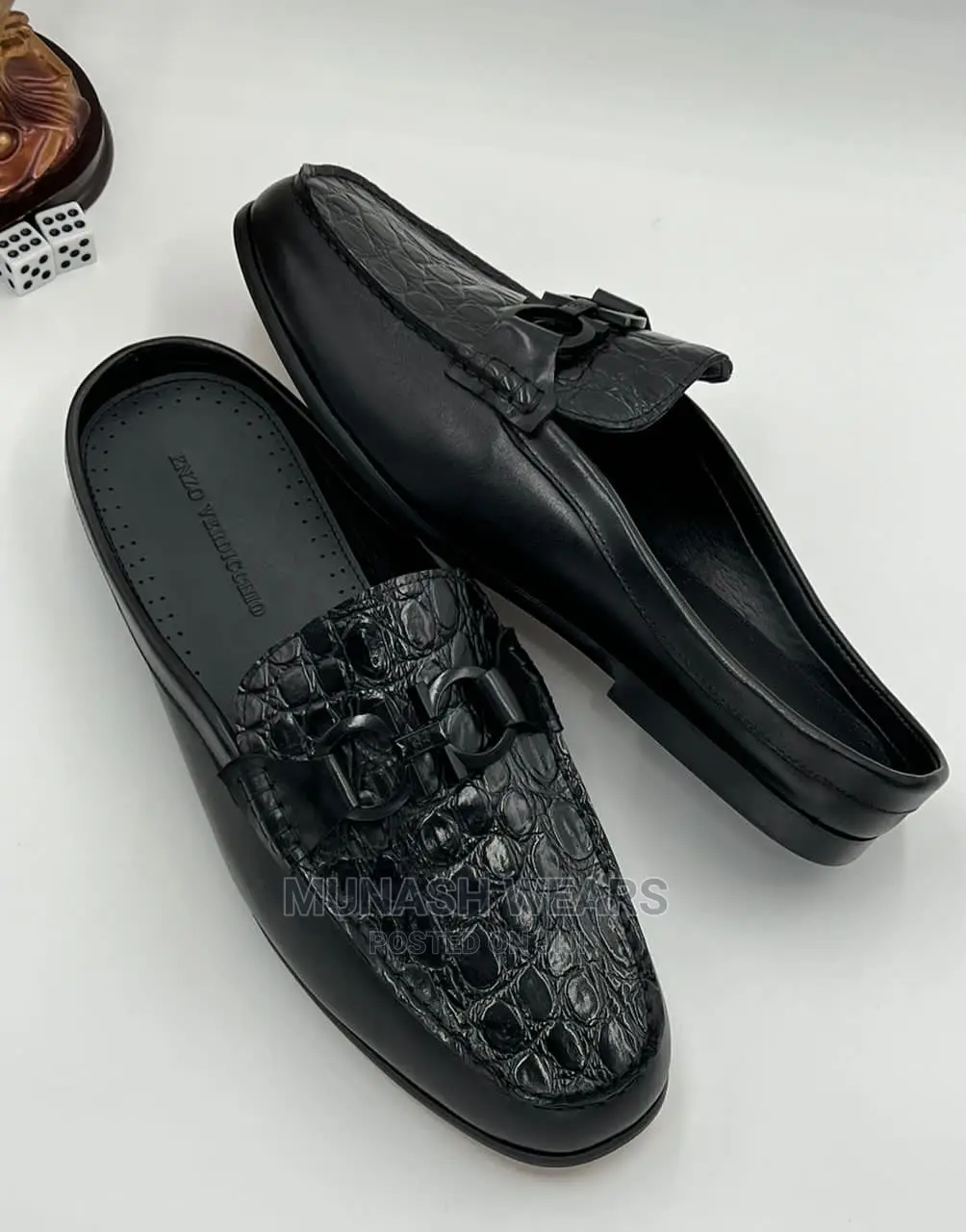 Italian Enzo Half Shoe