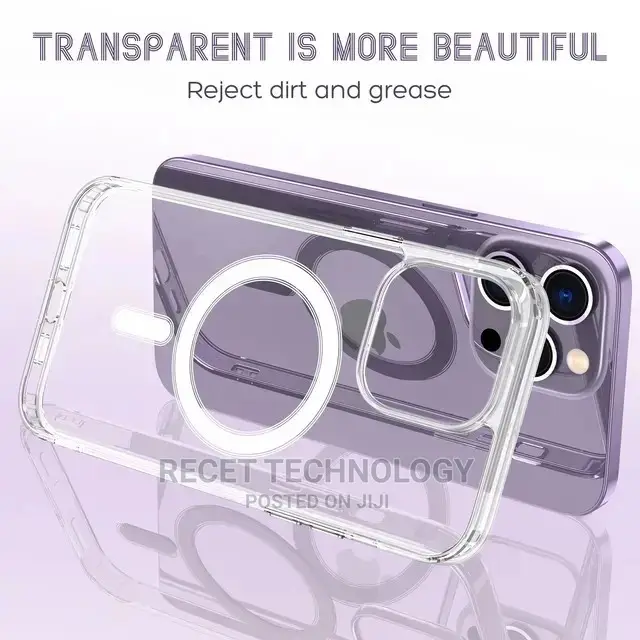 Clear Phone Case 4 iPhone With Transparent Wireless Charging