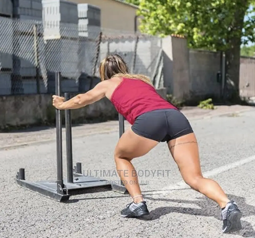 Brand New Sled Prowler Push Strength Exercise