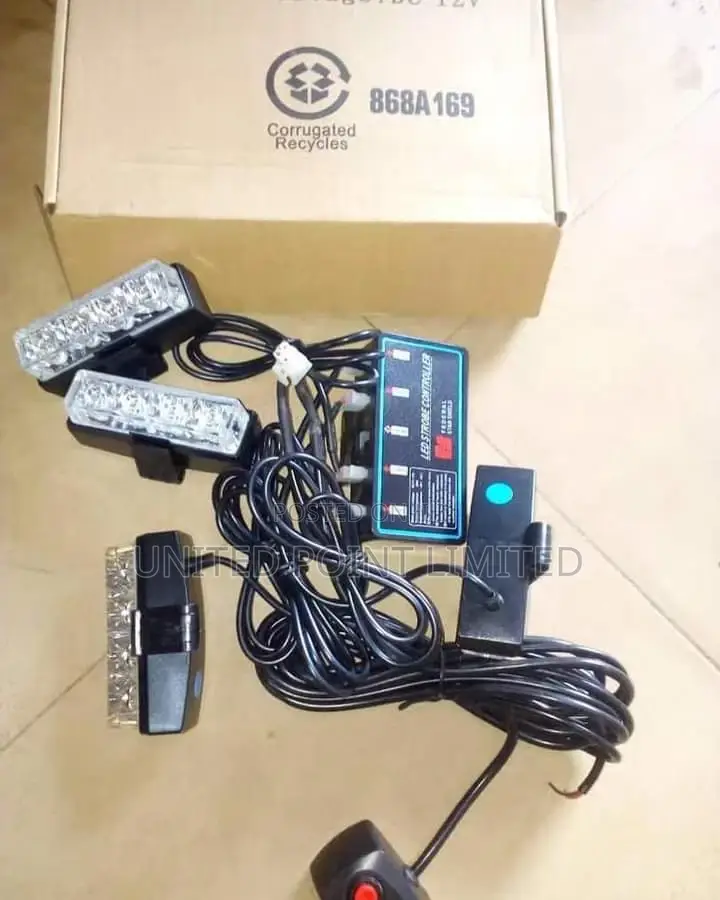 Front Grill Police Light Kaki