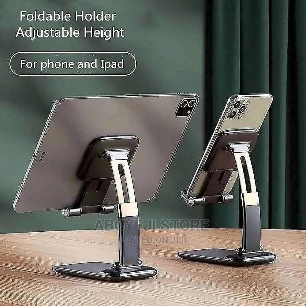 Adjustable and Foldable Desktop Phone Holder Stand