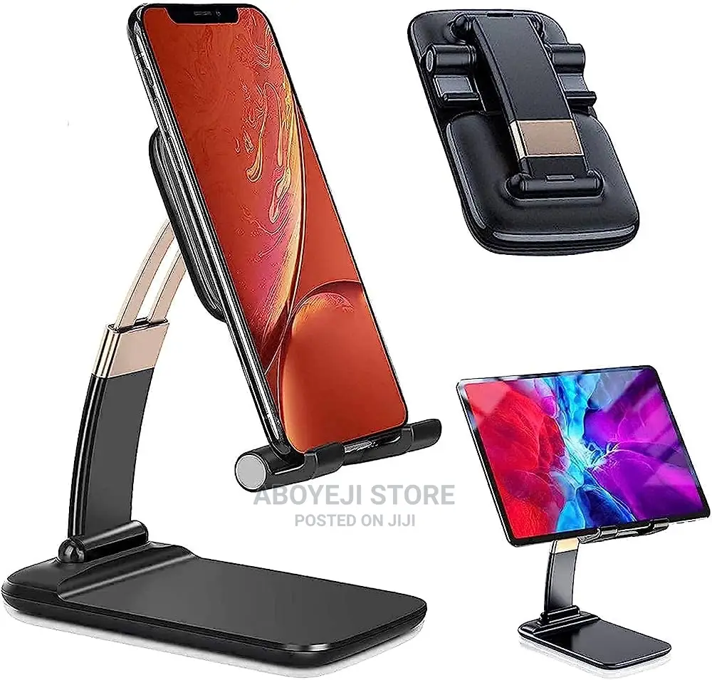 Adjustable and Foldable Desktop Phone Holder Stand