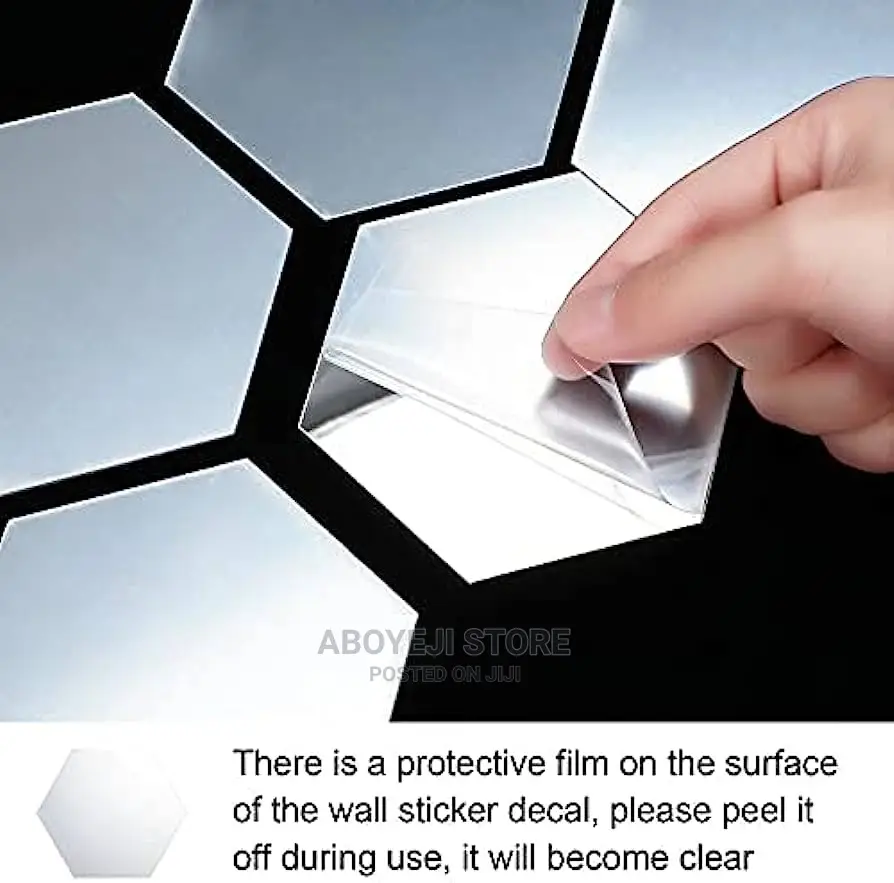 Hexagon Wall Mirror 12pcs