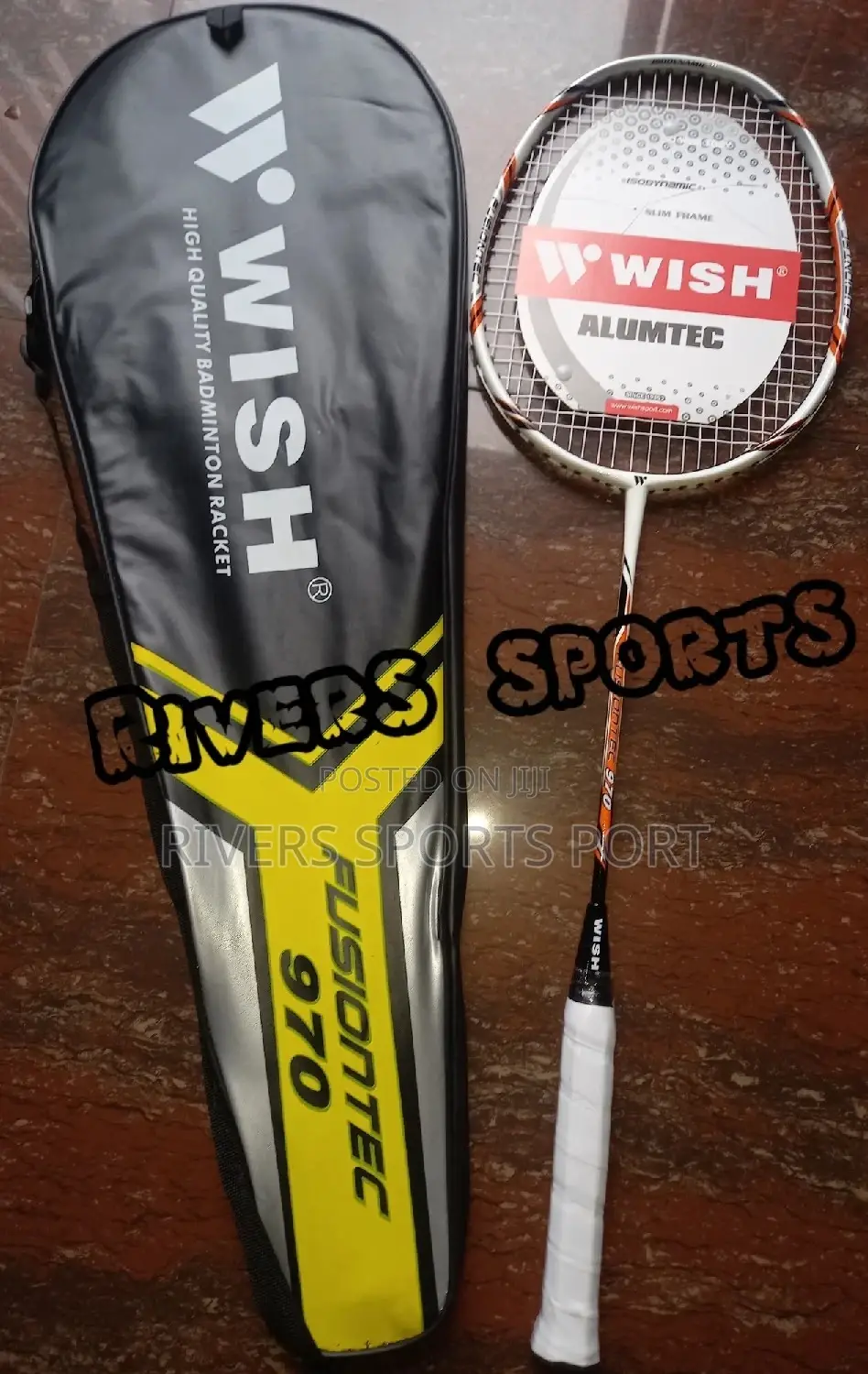Original Wish Fushiontec 970 Graphite Badminton Racket