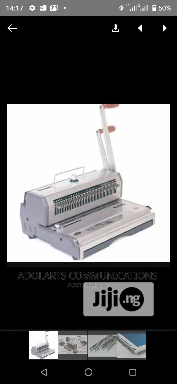 Calendar Wire O Binding Machine