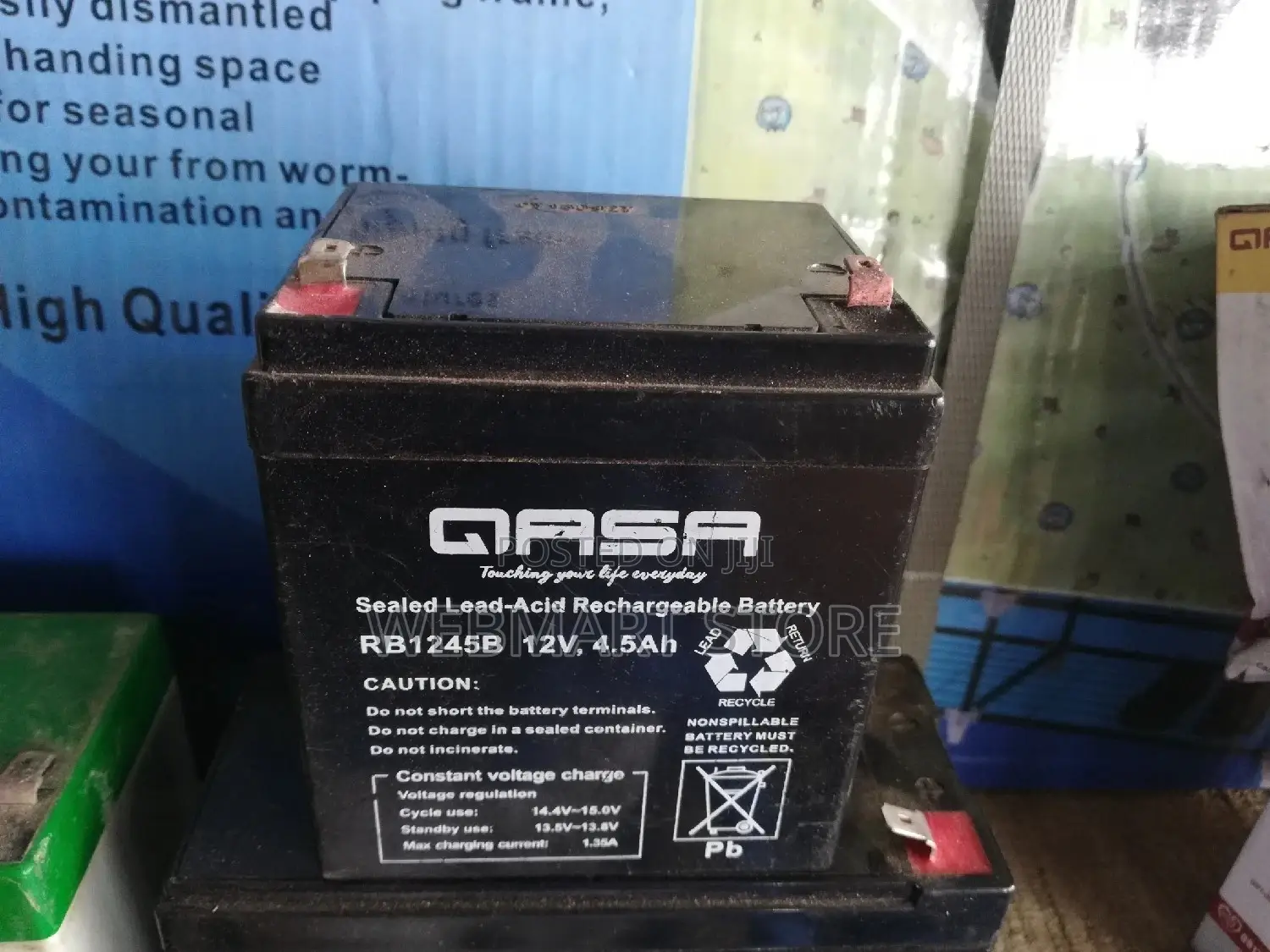 Rechargeable Fan Battery