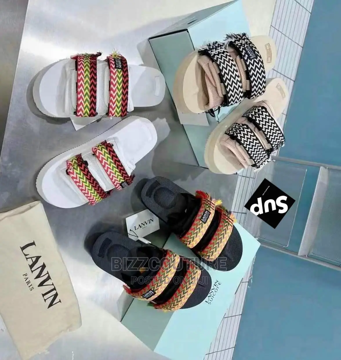 Original Suicoke X LANVIN Thong Scuff Available in Store