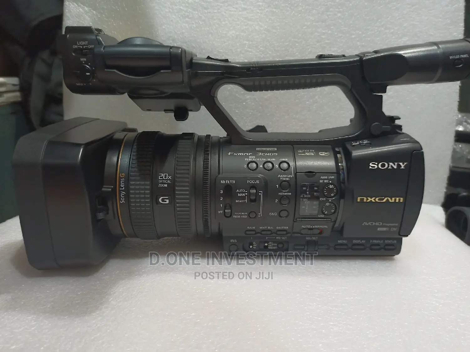 Sony Nx5r Professional Video Camera
