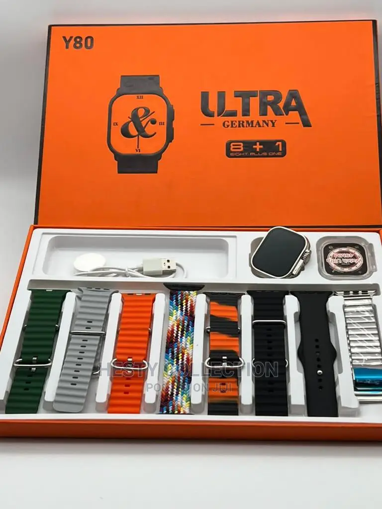 8 Straps Smartwatch