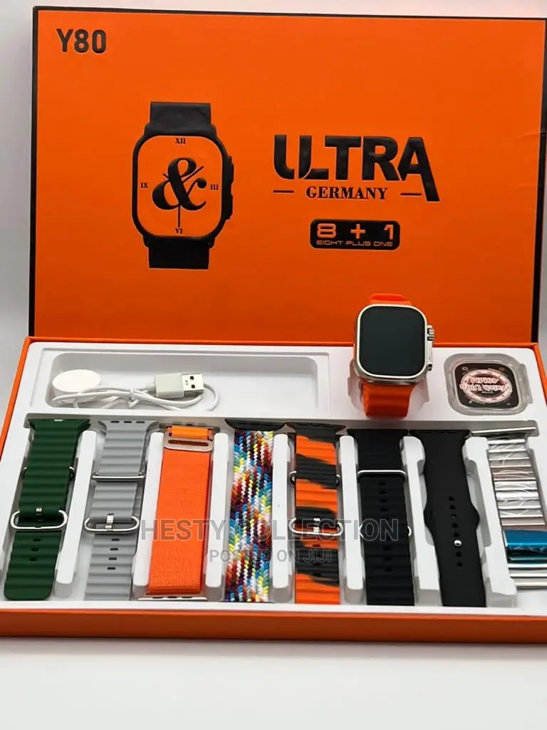 8 Straps Smartwatch