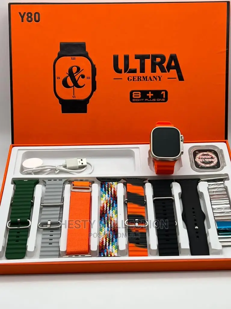 8 Straps Smartwatch