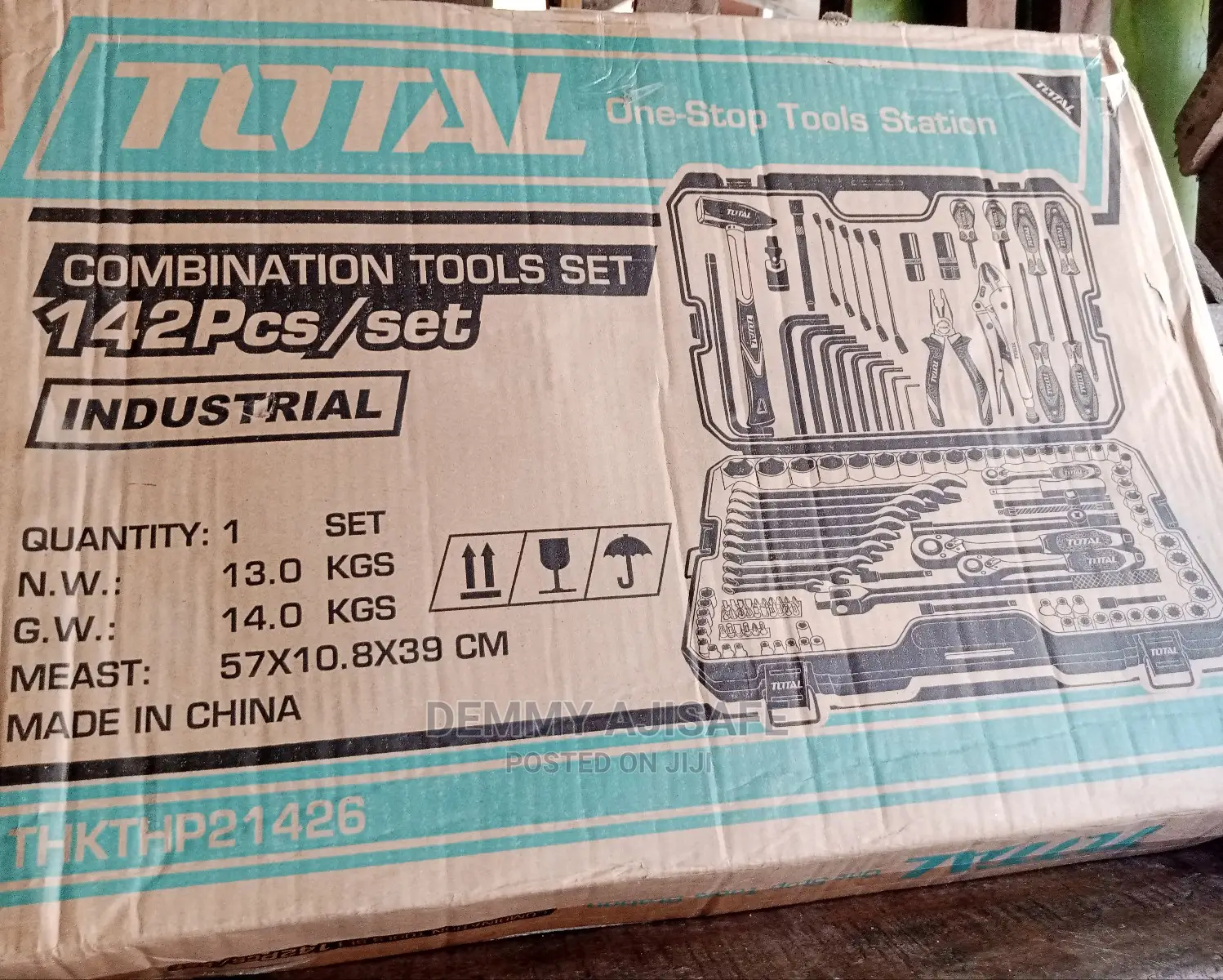 Total Industrial Combination Tools Set