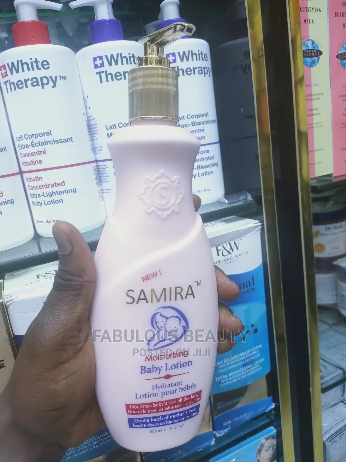 Samira Moisturizing Baby Lotion Soothing Wash Shampoo.