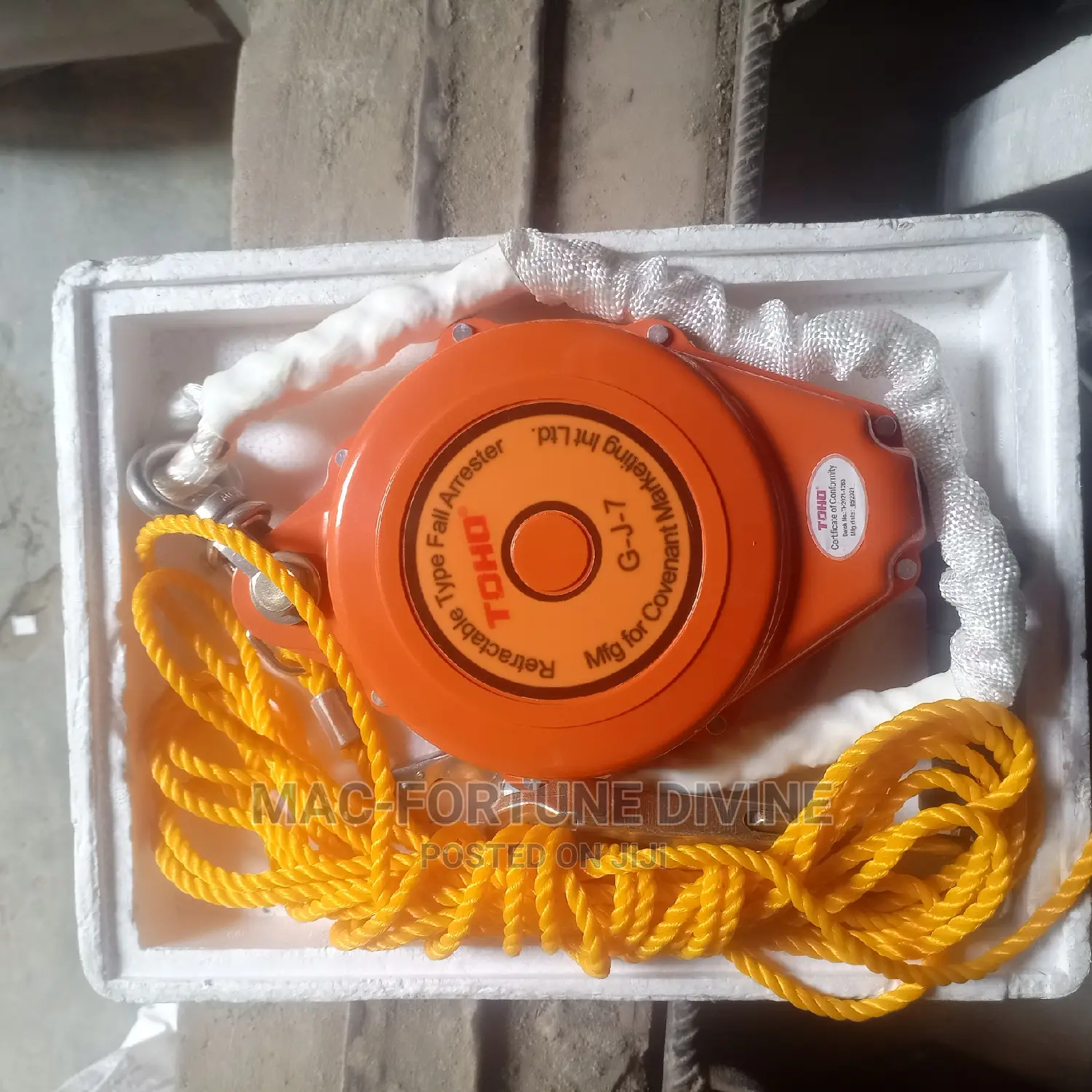 7 Meters Original TOHO Fall Arrestor