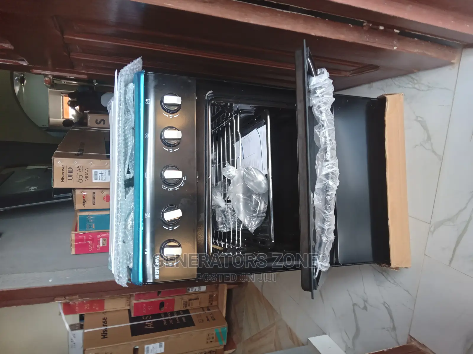 Bruhm 4 Burner Gas Cooker