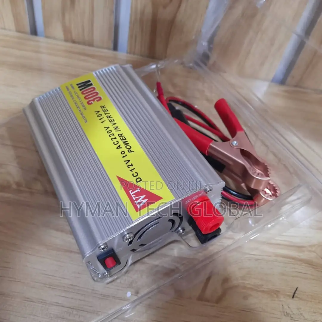 WT Power Inverter - 300w 12v Dc to 220v Ac Car