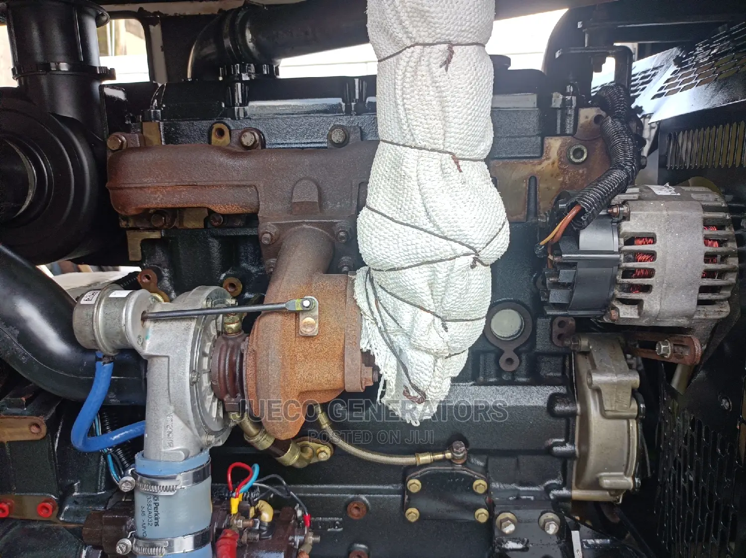 100kva Perkins Jubaili Bros Soundproof Generator for Sale