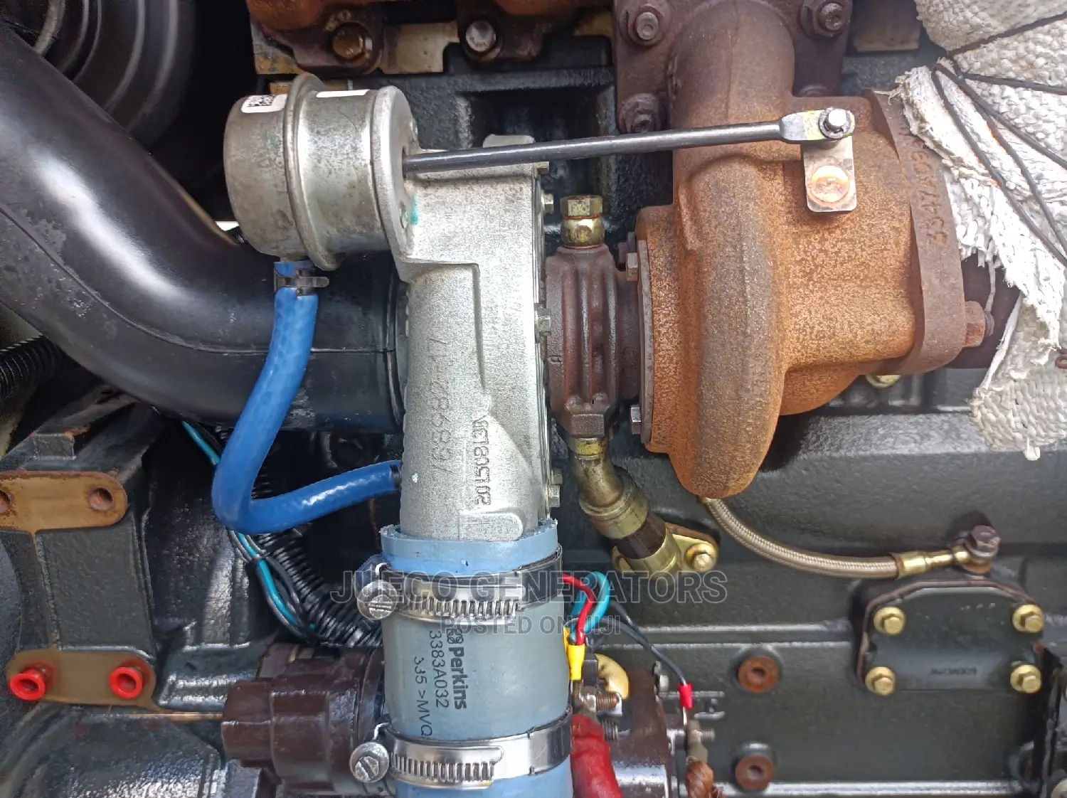 100kva Perkins Jubaili Bros Soundproof Generator for Sale