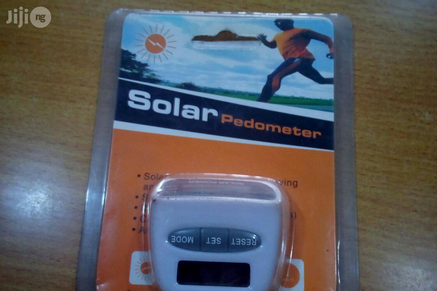 Solar Pedometer