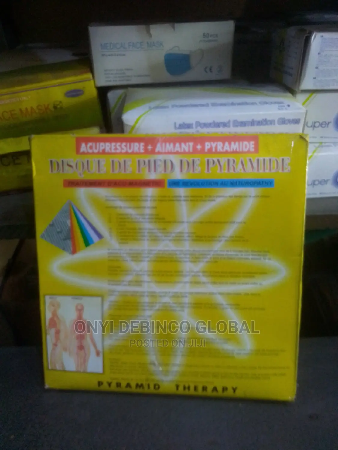 Pyramid Acupressure Feet Massage Energy Mat
