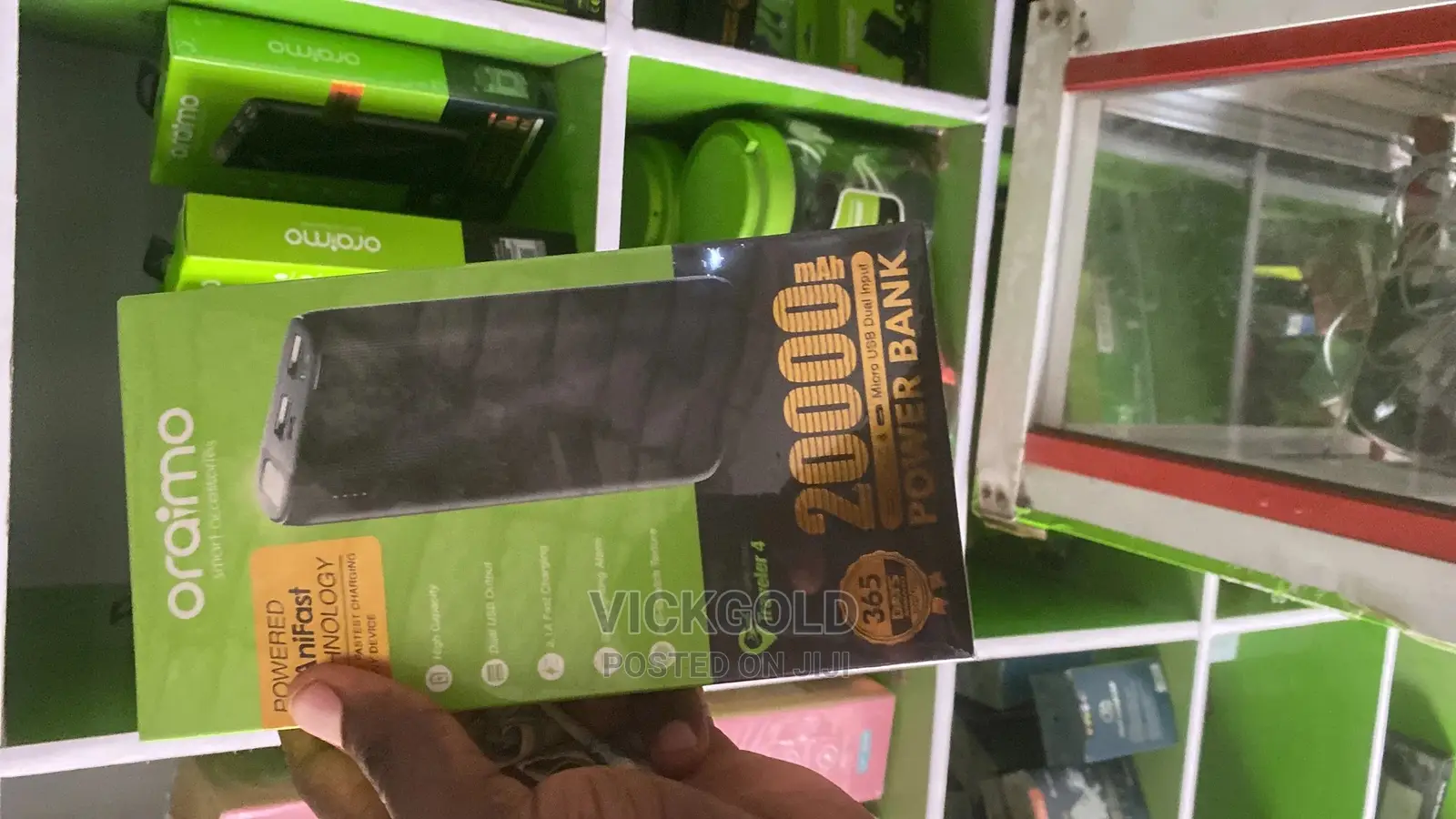 Brand New Oraimo 20,000mah Power Bank