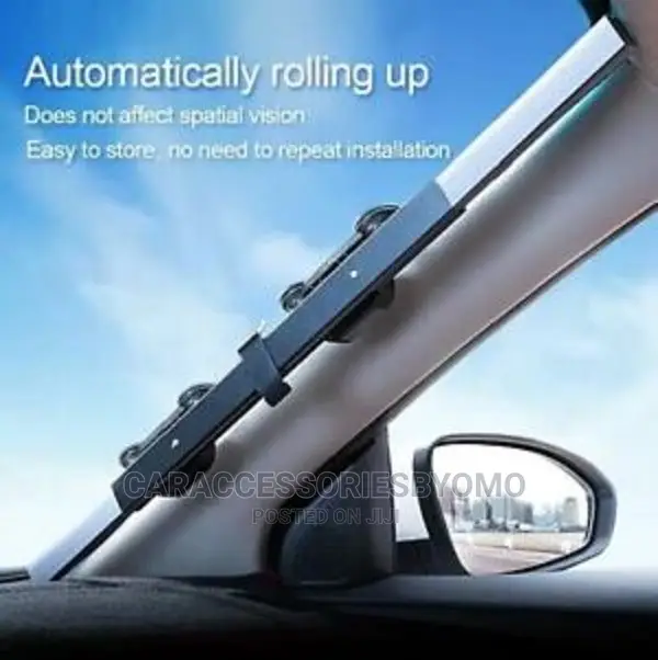 Car Retractable Windshield Sun Shade Cover