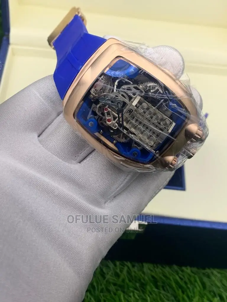 Bugatti Rubber Strap Wristwatch