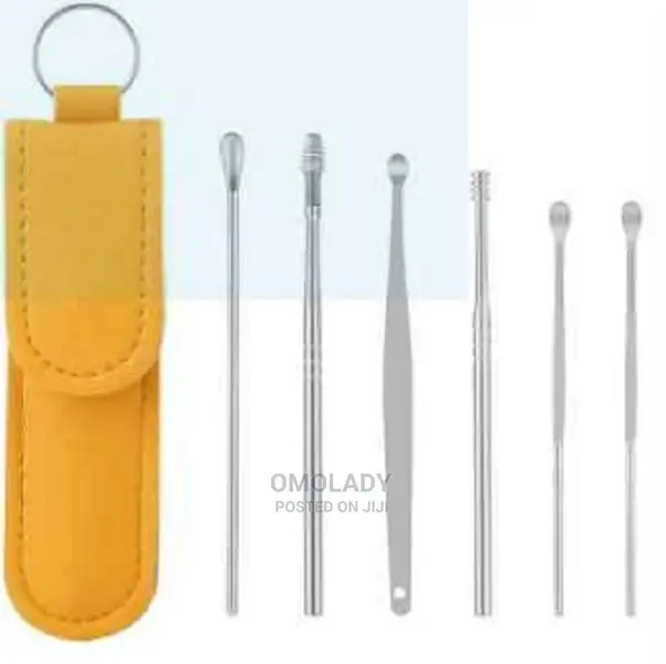 6pcs Ear Wax Removal Set, Stainless Steel Ear Wax Removal