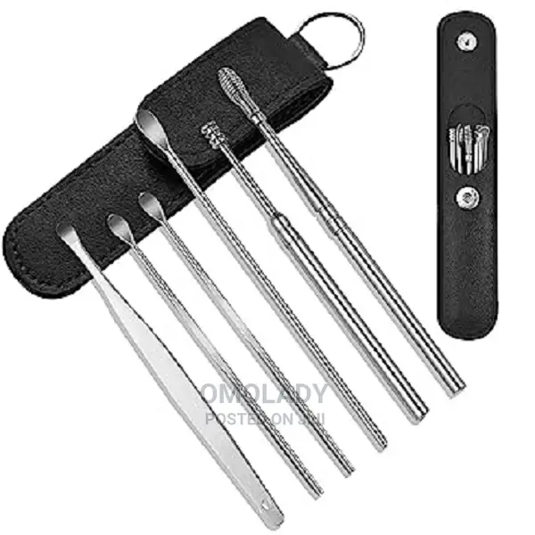 Ear Wax Cleaning Kit, 6 PCS Ear Pick Tools, Wax Removal Kit