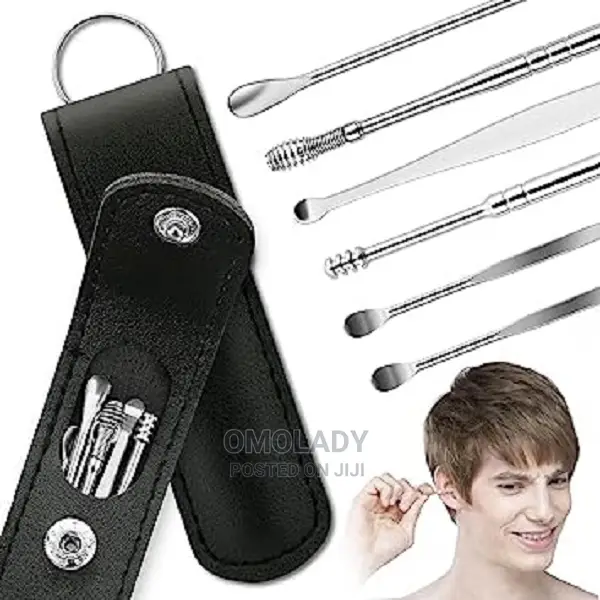 Ear Wax Cleaning Kit, 6 PCS Ear Pick Tools, Wax Removal Kit