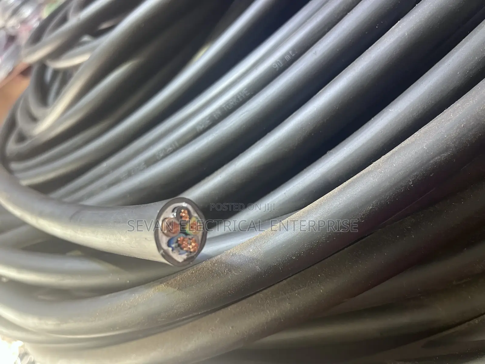 5core 6mm PVC PVC Cable