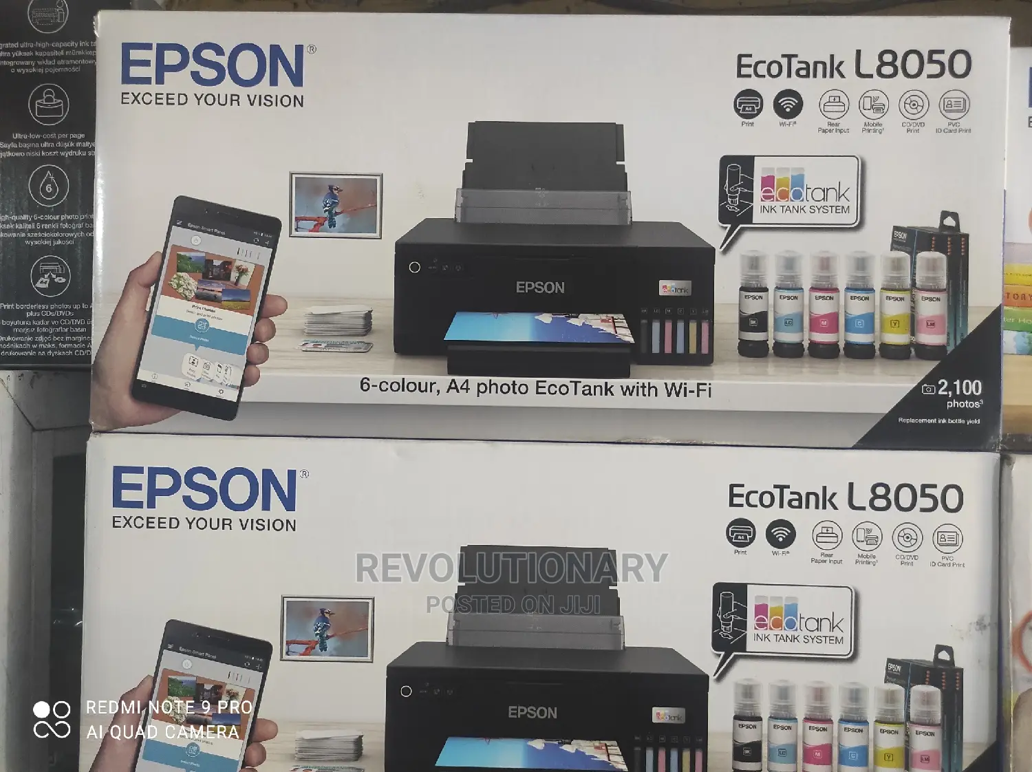 Epson L8050 Photo/PVC/ Cd Printer