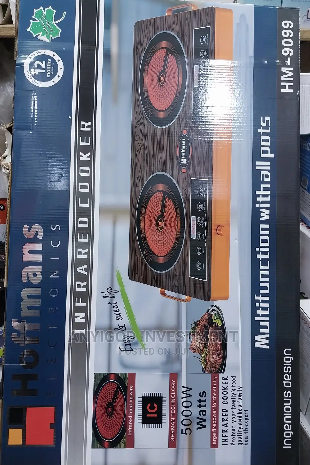 Hoffmans Intelligent Electric Cooker 5000watts